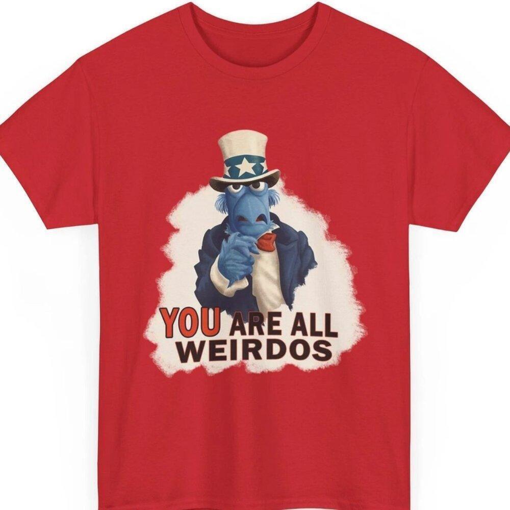 Uncle Sam The Eagle Muppet Weirdo T-Shirt